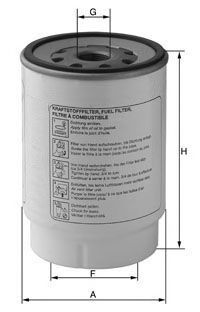 UNIFLUX FILTERS xp130 -  Топливный фильтр